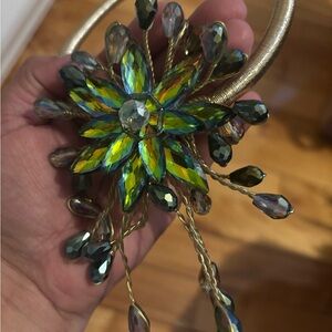 Stunning shocker Necklace vintage rhinestones Crystal